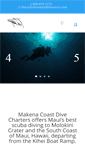 Mobile Screenshot of mauiunderwater.com