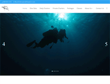 Tablet Screenshot of mauiunderwater.com